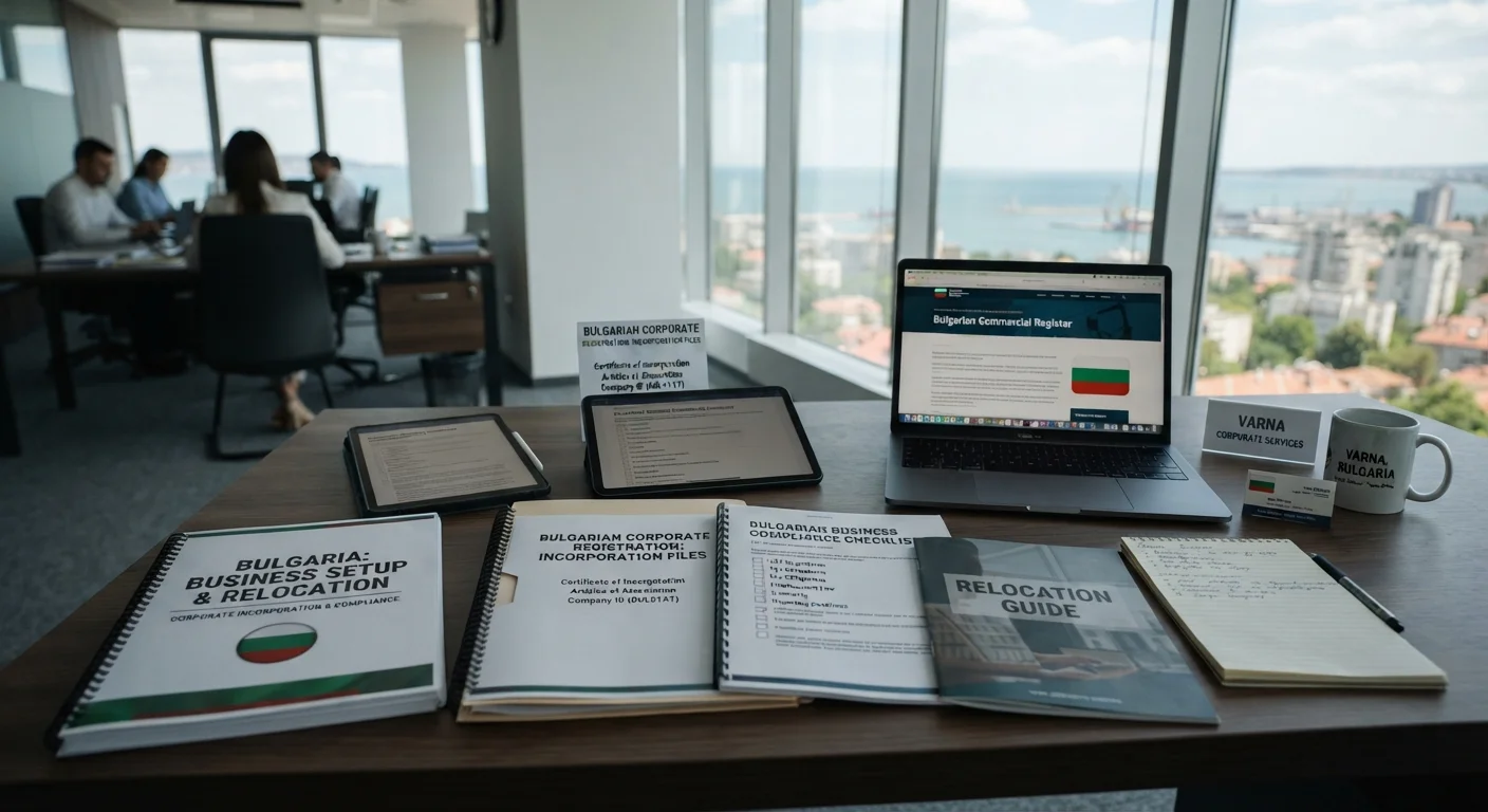 Staging area displaying temporary administrative preparations.
