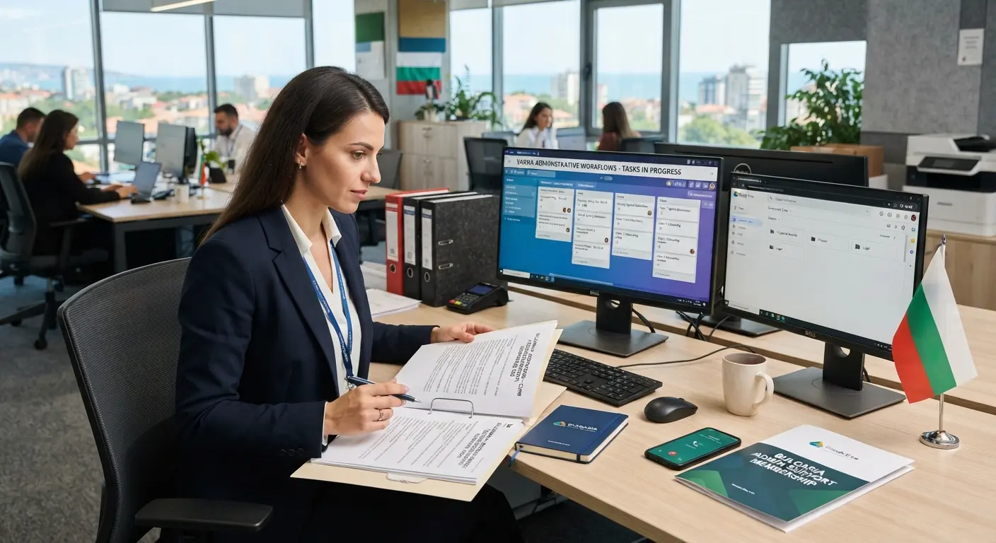 Bulgaria administrative support membership services Varna