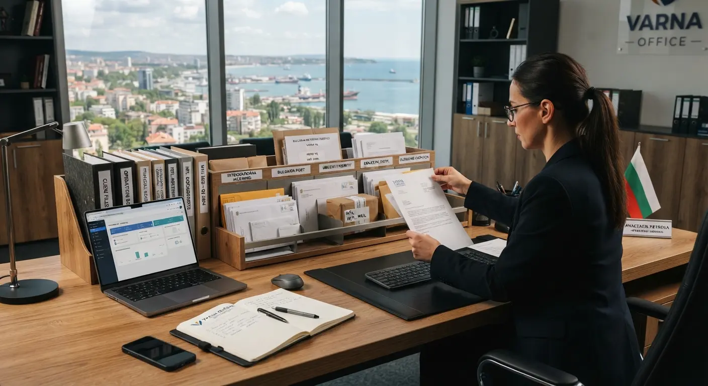 Mail handling and document coordination Varna
